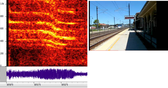 doppler effect amtrack train
