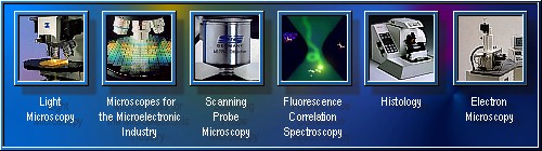 Menue for microscopy