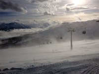 123  aber leider bei Schneesturm